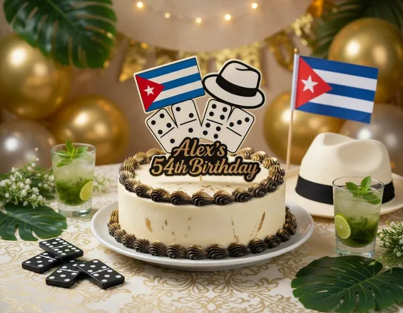 Customized 3D Cake Topper