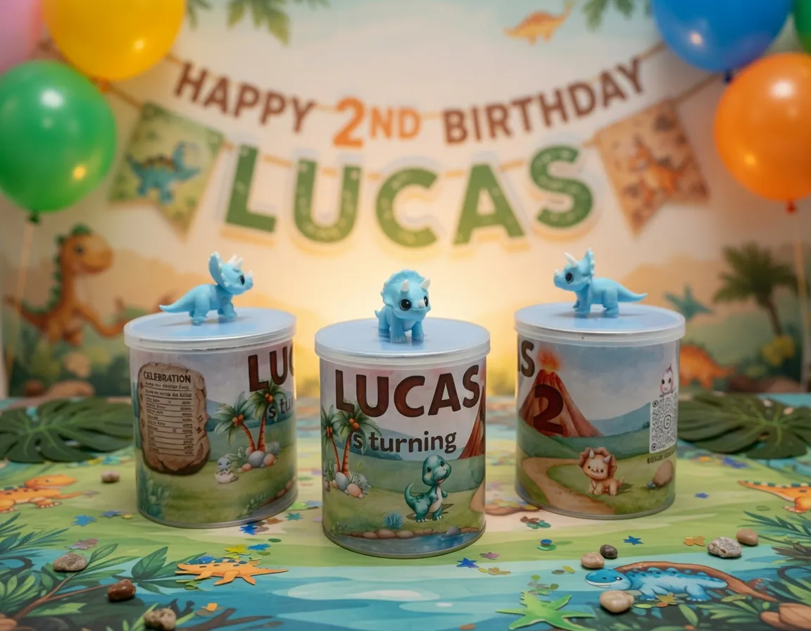 Custom Pringles Can Personalized Birthday Favors photo 3