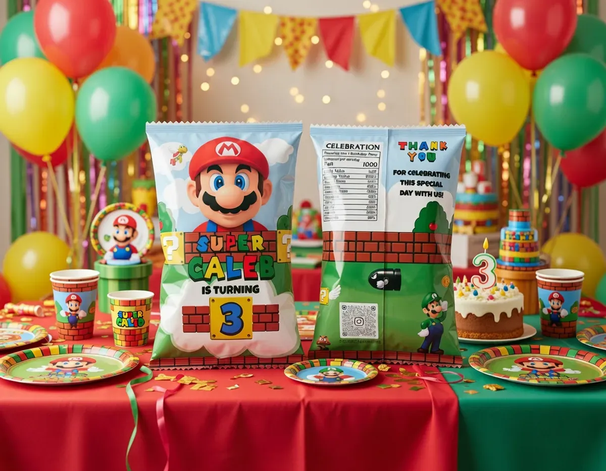 Custom Lays Chip Bags Personalized Birthday Favors photo 6