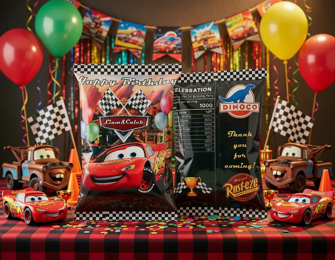 Custom Lays Chip Bags Personalized Birthday Favors photo 7