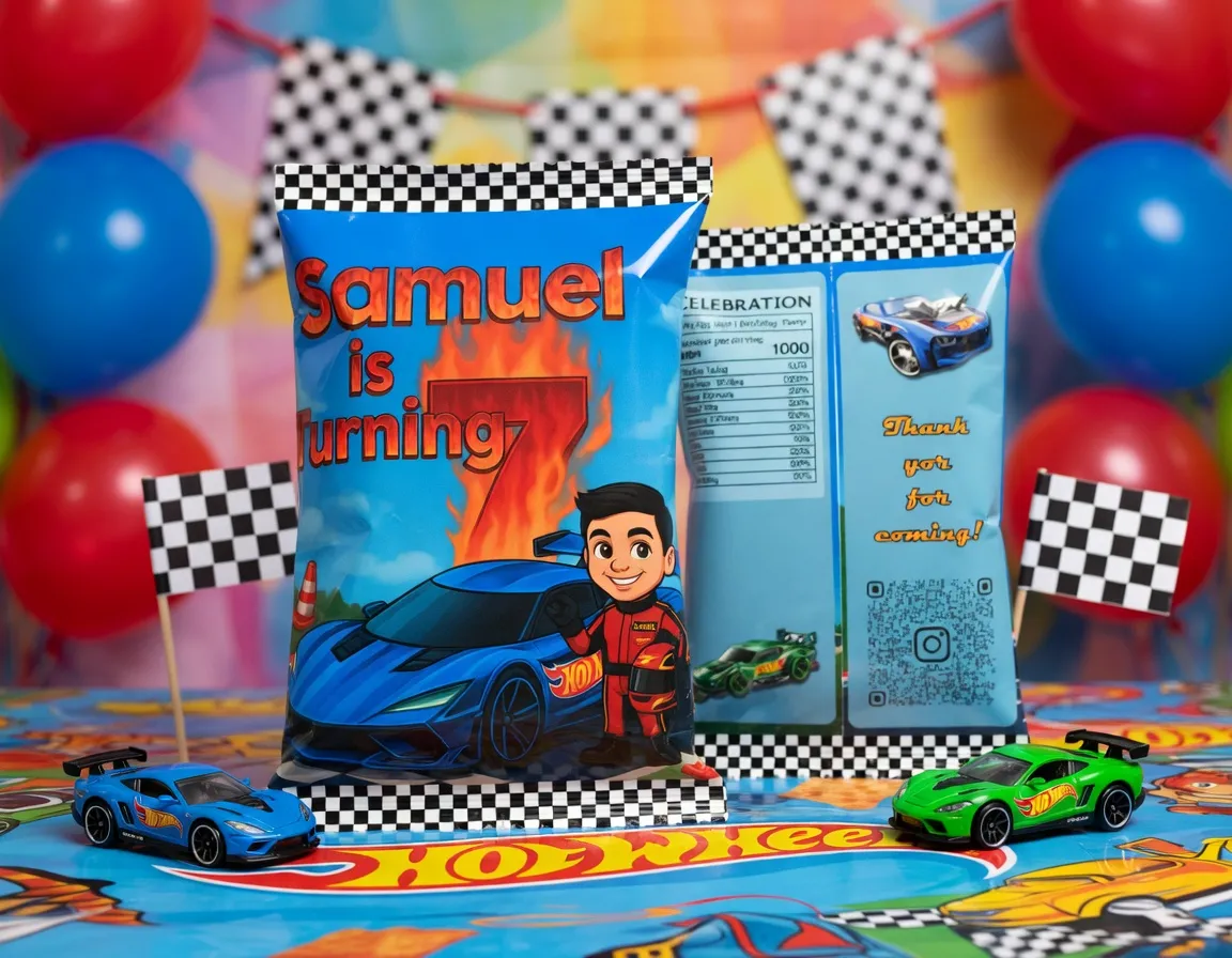 Custom Lays Chip Bags Personalized Birthday Favors photo 10