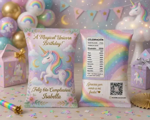 Custom Lays Chip Bags Personalized Birthday Favors photo 20
