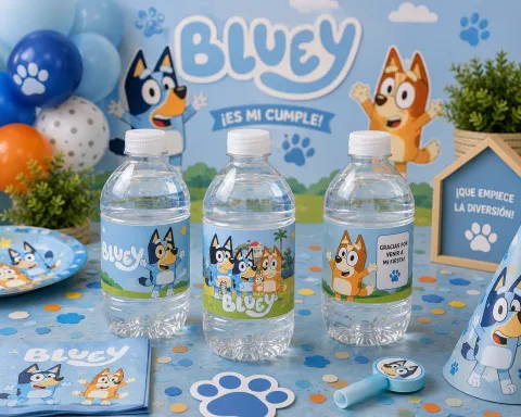 Custom Water Bottle Labels Personalized Birthday Favors photo 1